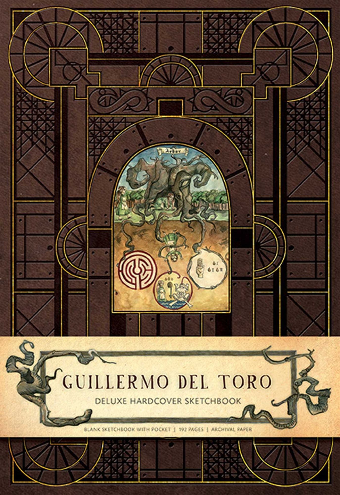Guillermo del Toro Hardcover Blank Sketchbook