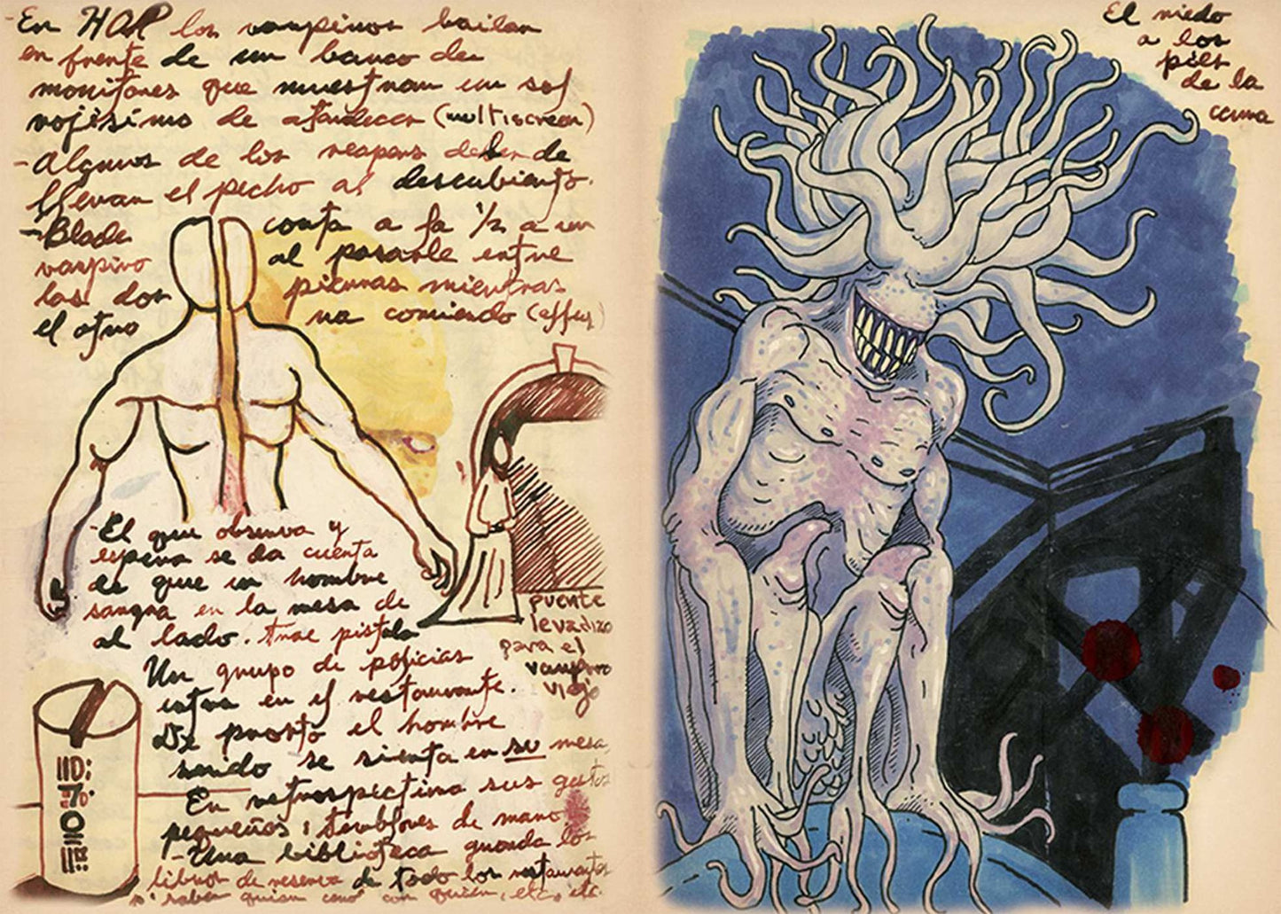 Guillermo del Toro Hardcover Blank Sketchbook