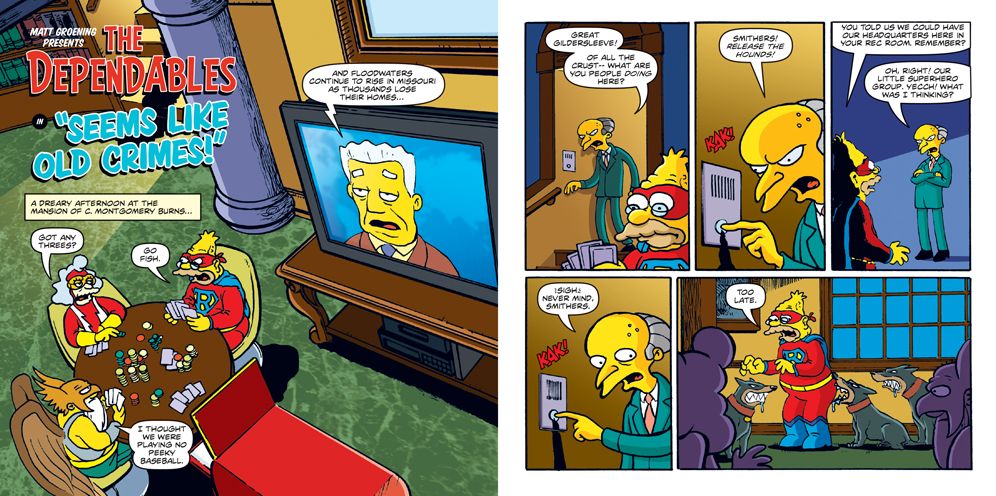 Grampa Simpson's Guide to Aging