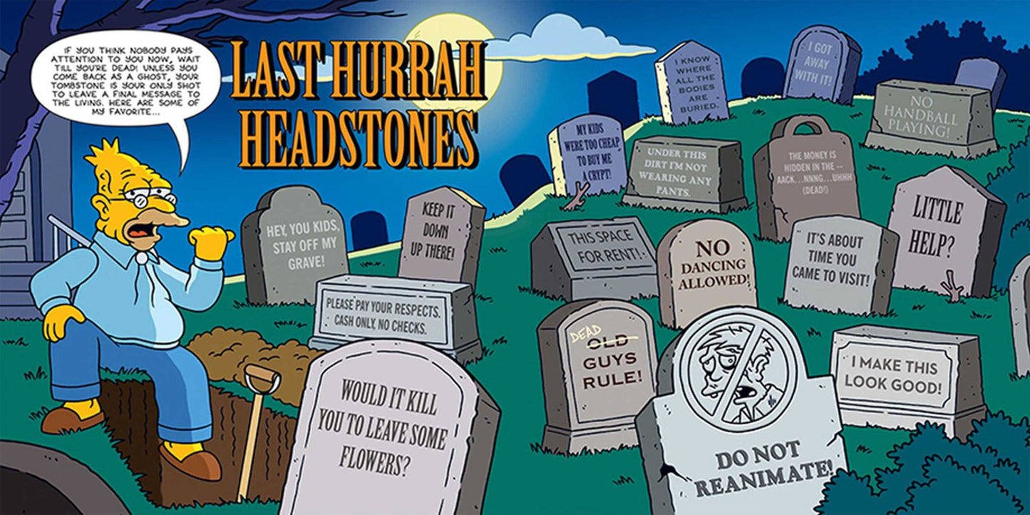 Grampa Simpson's Guide to Aging