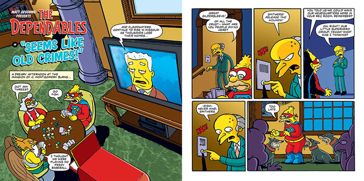 Grampa Simpson's Guide to Aging