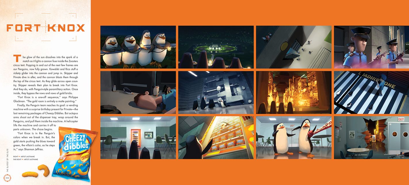 The Art of Penguins of Madagascar