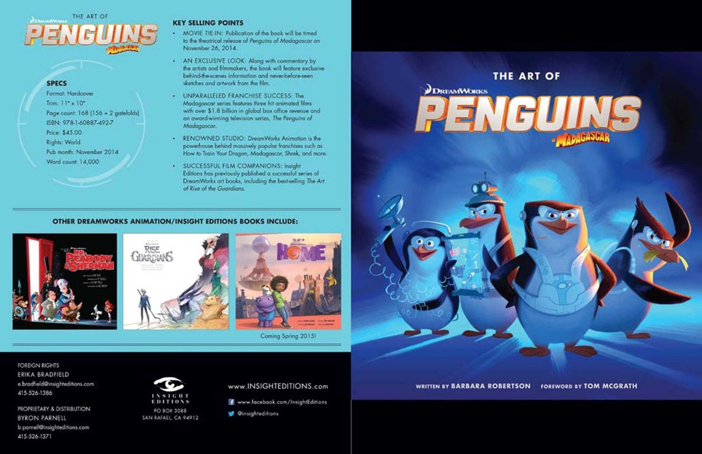 The Art of Penguins of Madagascar