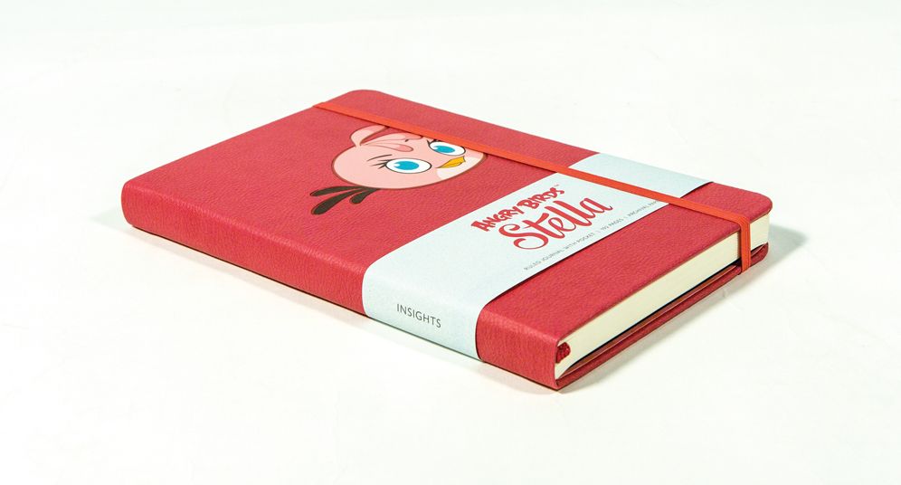 Angry Birds Stella Hardcover Ruled Journal