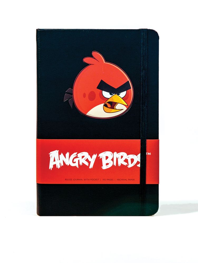 Angry Birds Hardcover Ruled Journal