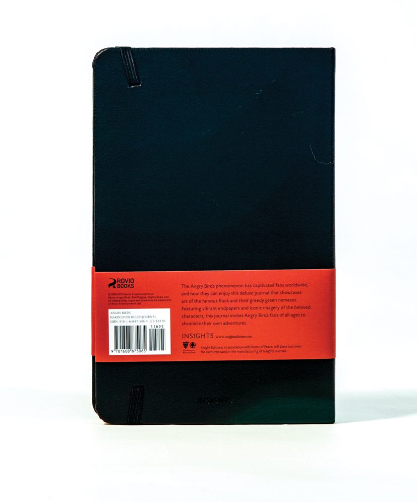Angry Birds Hardcover Ruled Journal