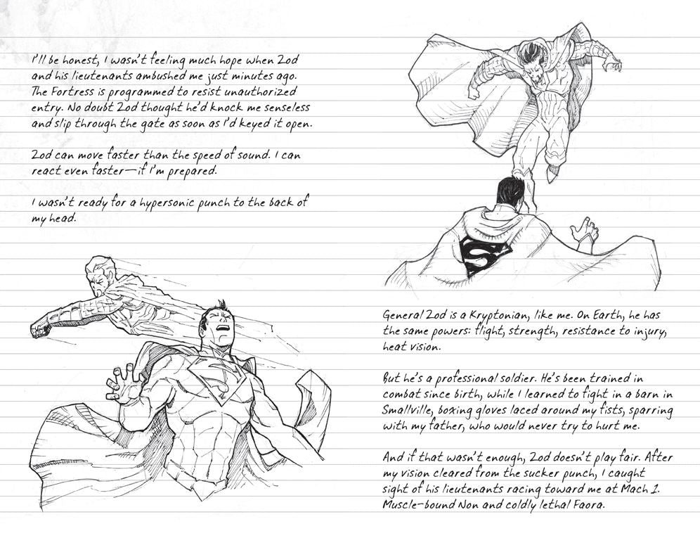Superman Hardcover Ruled Journal