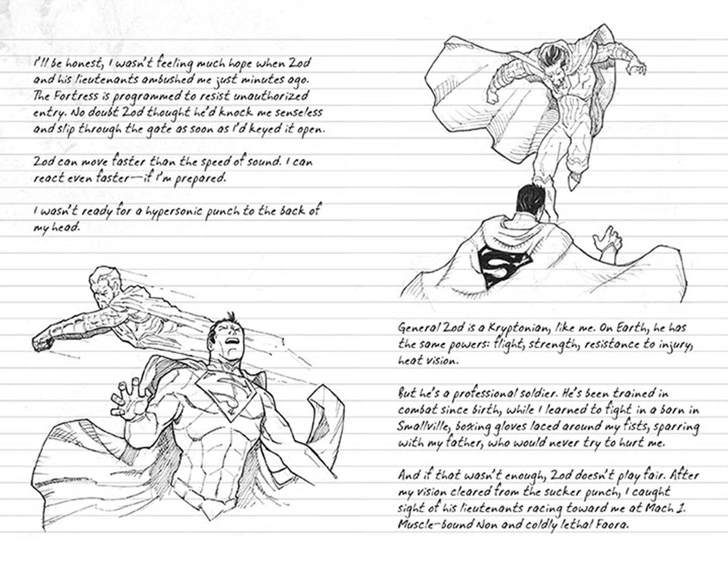 Superman Hardcover Ruled Journal