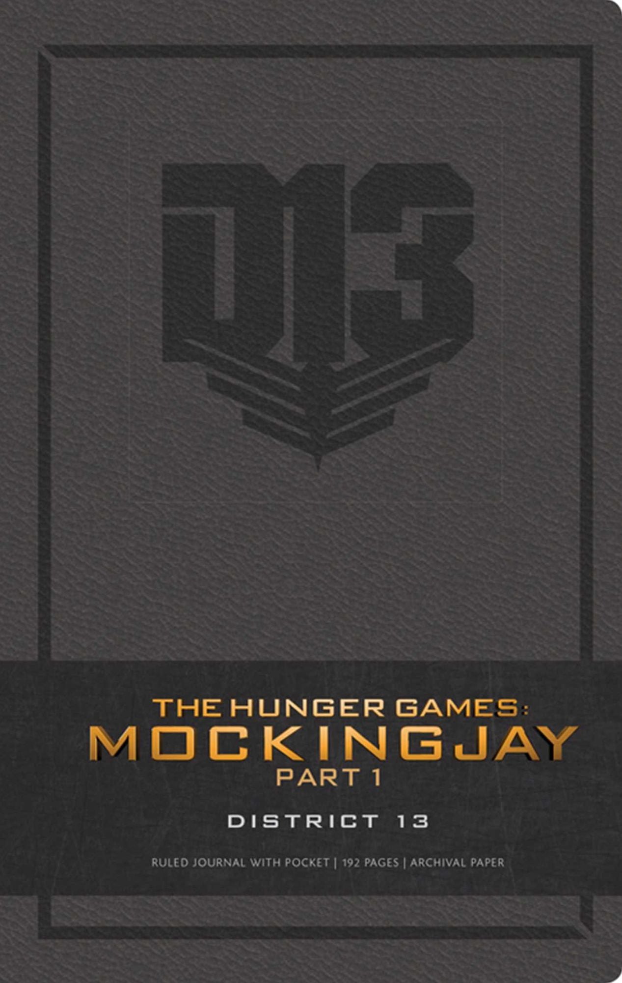 The Hunger Games: District 13 Hardcover Ruled Journal