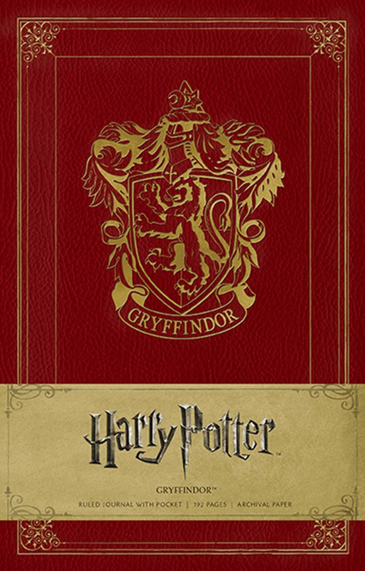 Harry Potter Gryffindor Bound Ruled Journal 5.5" x 8.5"