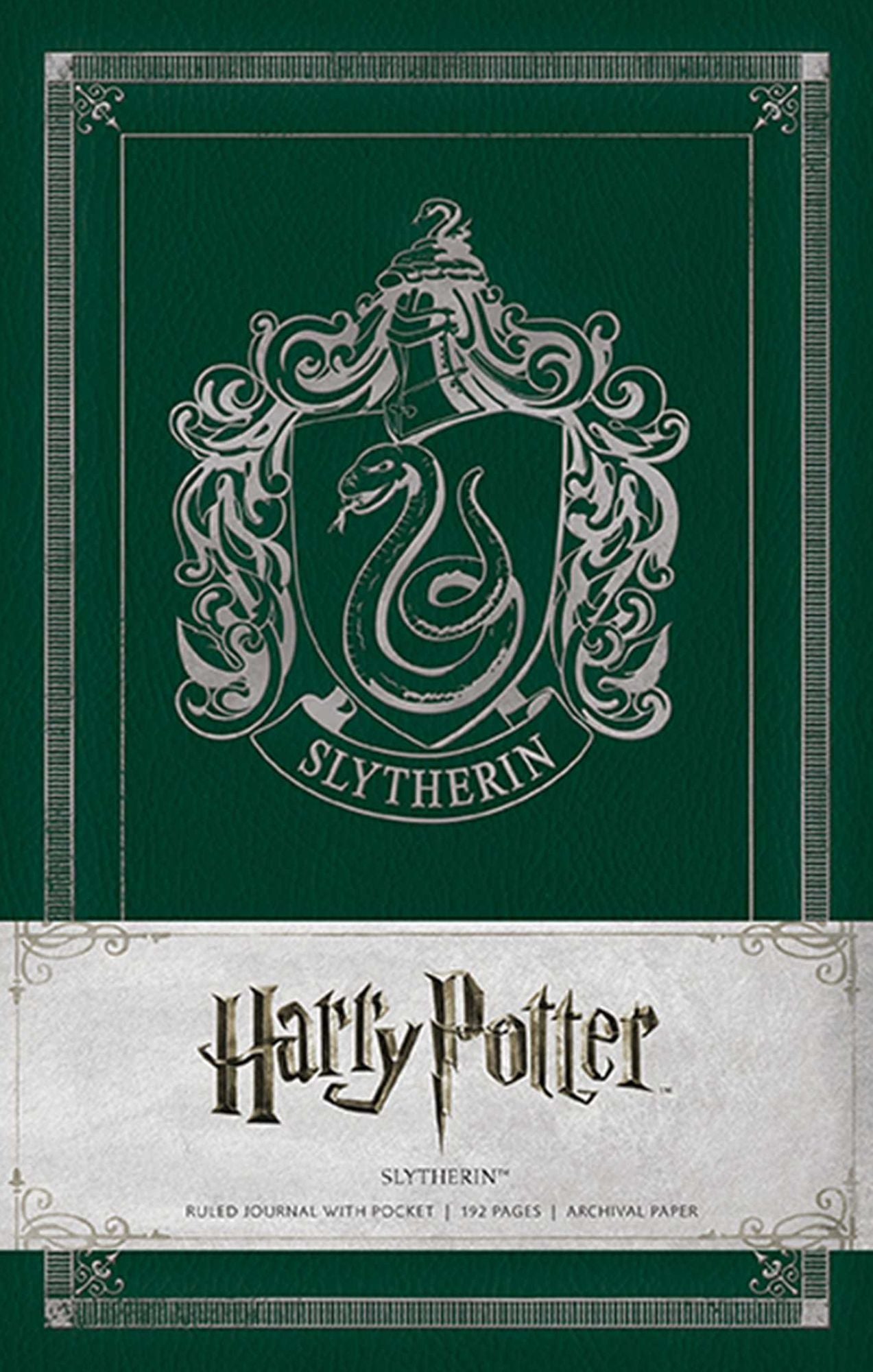 Harry Potter Slytherin Bound Ruled Journal 5.5" x 8.5"