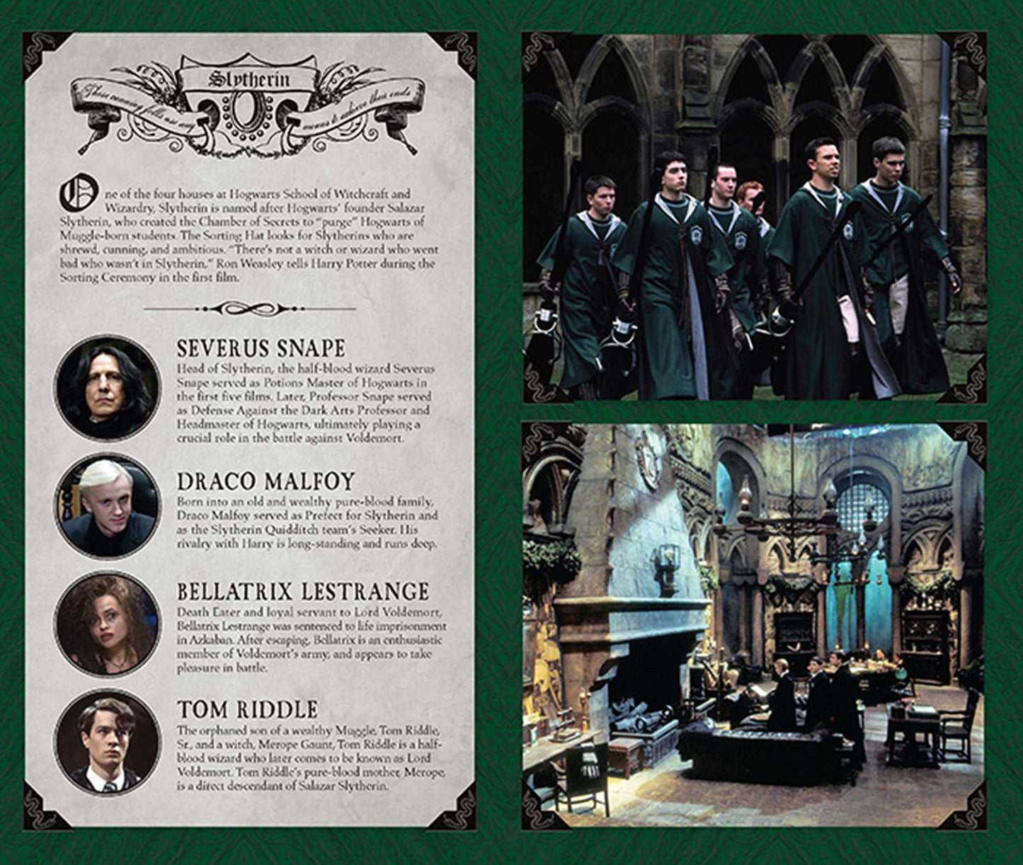 Harry Potter Slytherin Bound Ruled Journal 5.5" x 8.5"