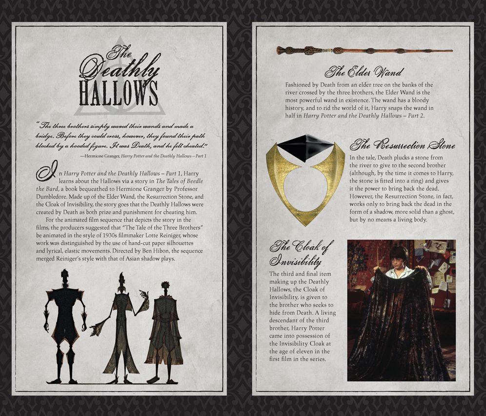 Harry Potter Deathly Hallows Bound Ruled Journal 5.5" x 8.5"
