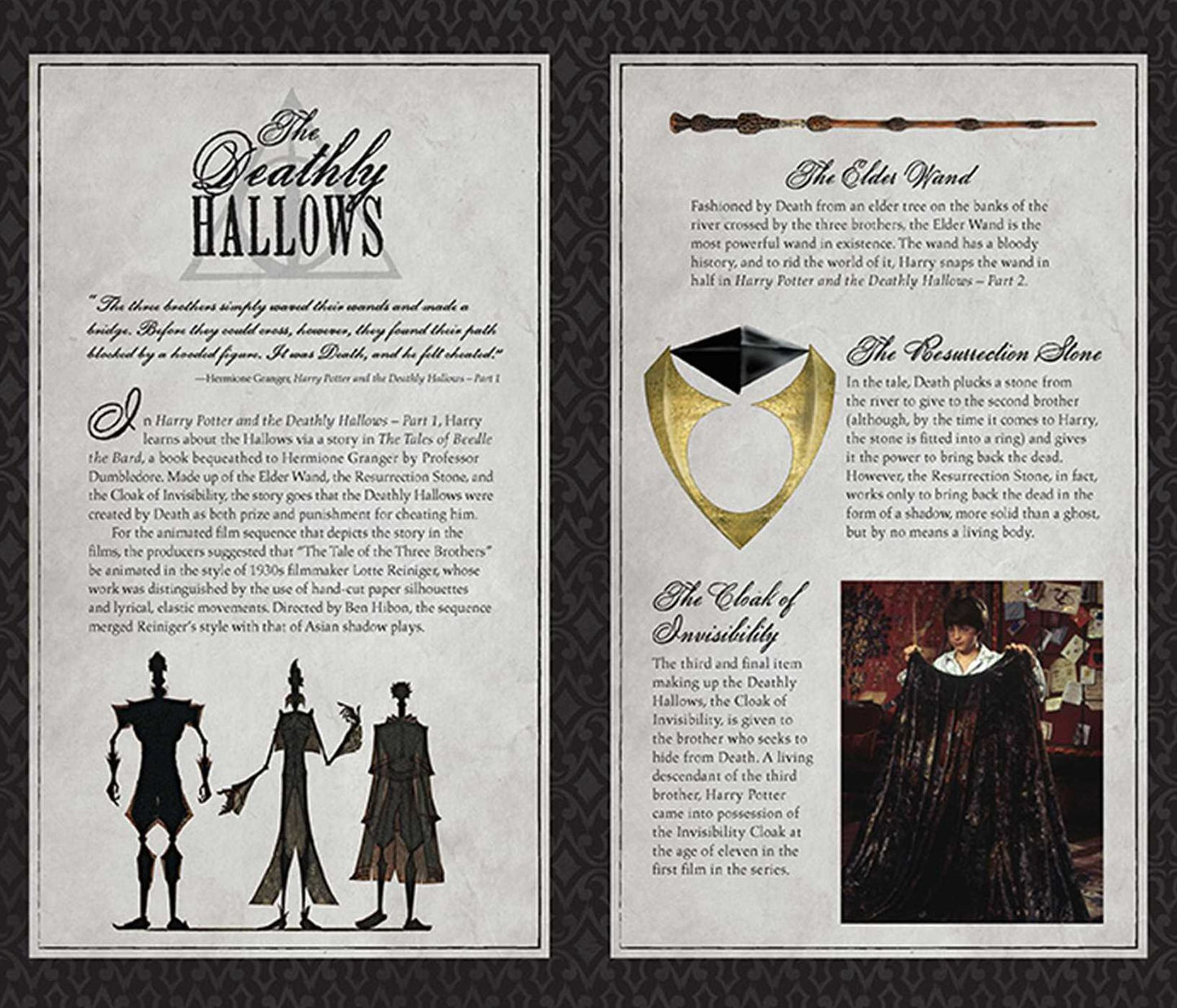 Harry Potter Deathly Hallows Bound Ruled Journal 5.5" x 8.5"