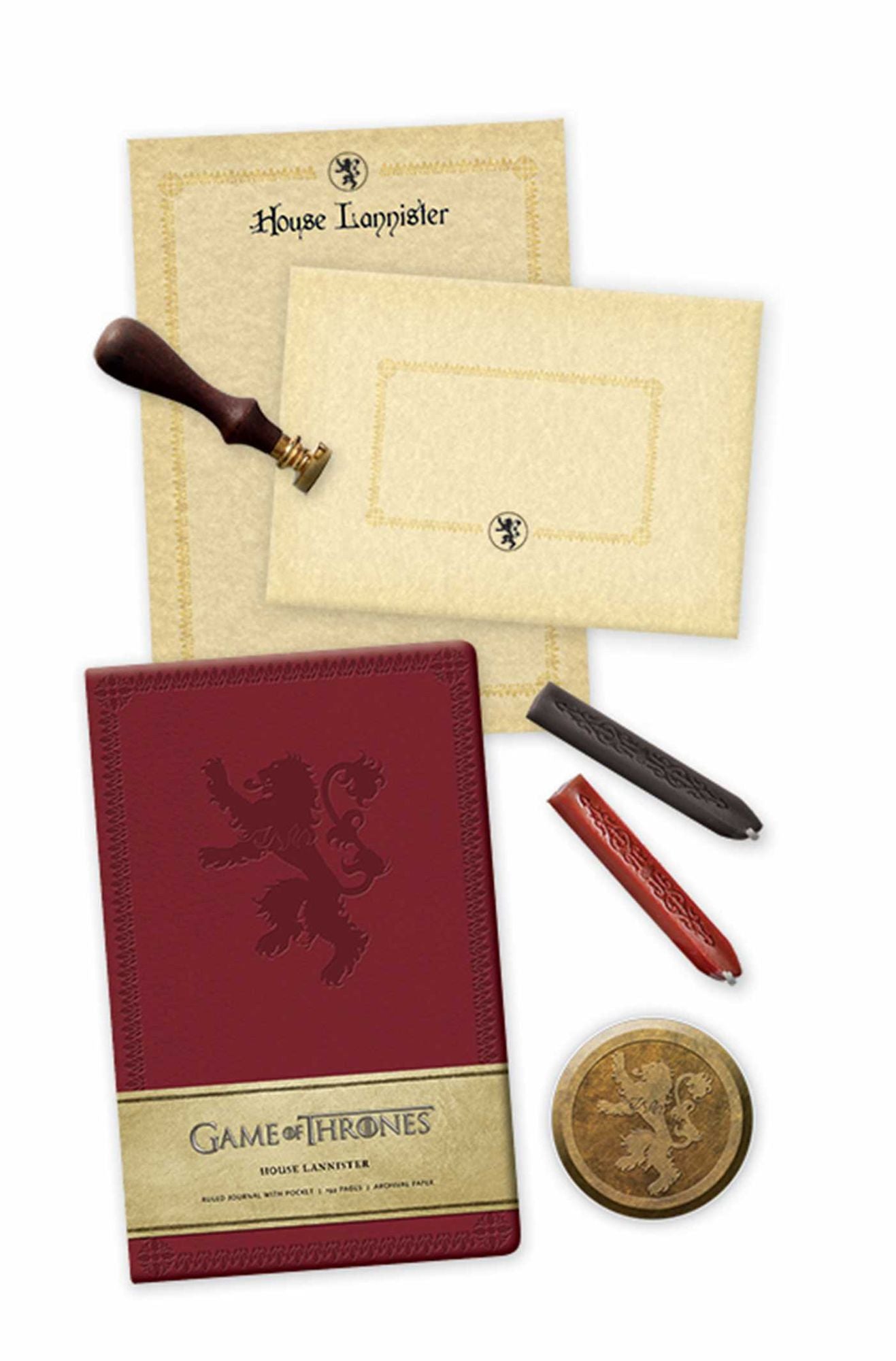 Game of Thrones: House Lannister Deluxe Stationery Set