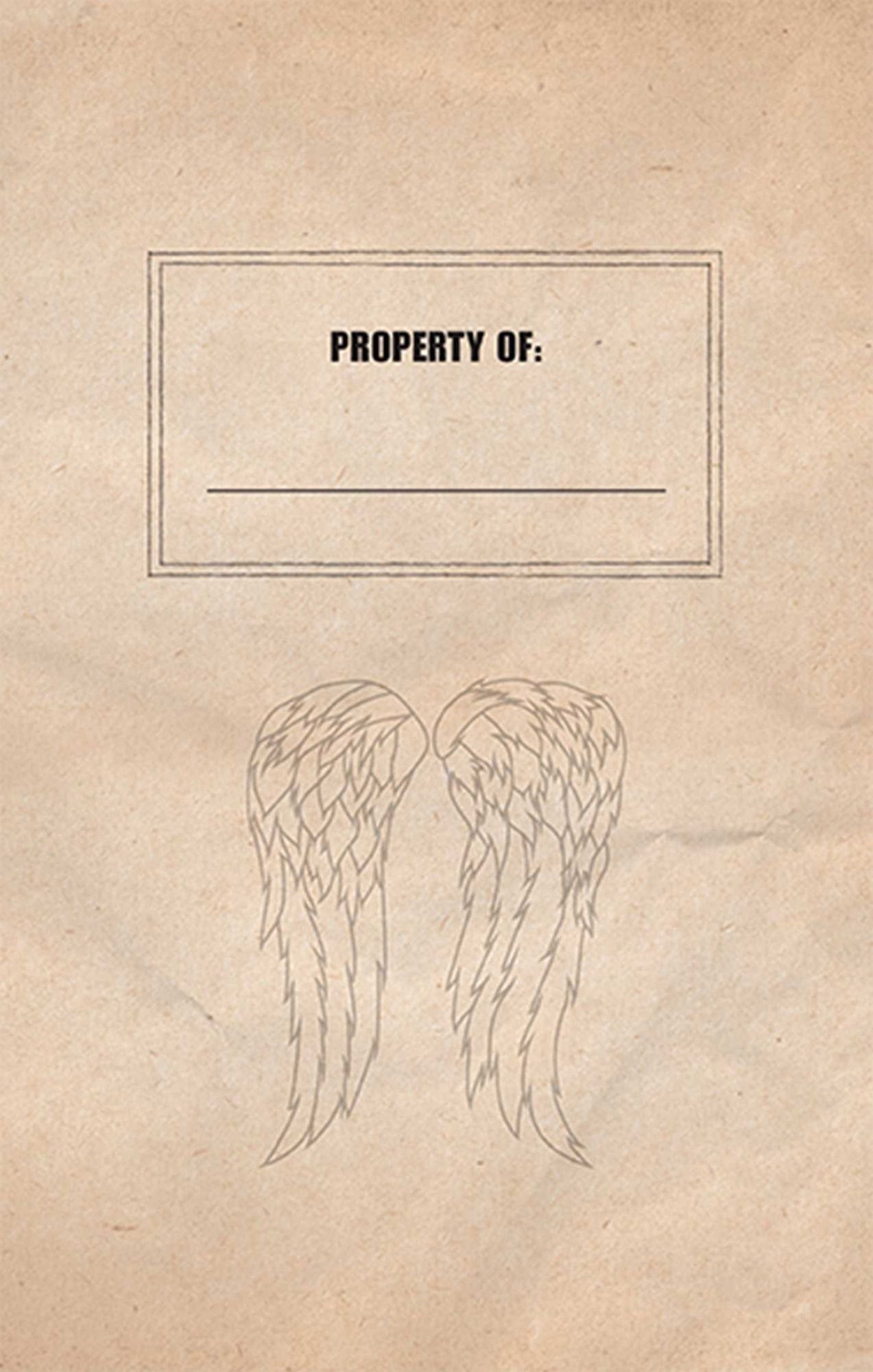 The Walking Dead Hardcover Ruled Journal - Daryl Dixon