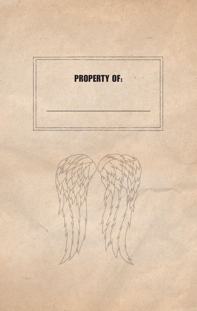 The Walking Dead Hardcover Ruled Journal - Daryl Dixon