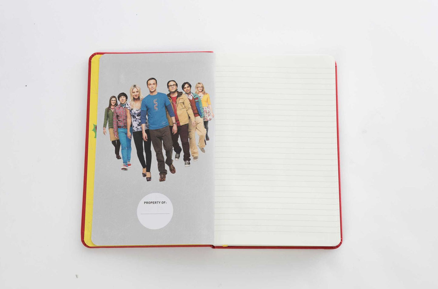 The Big Bang Theory Hardcover Ruled Journal