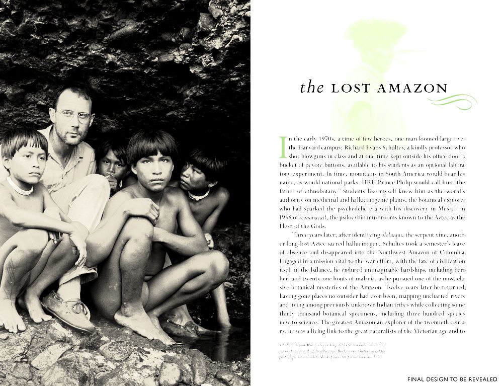 The Lost Amazon: The Pioneering Expeditions of Richard Evans Schultes