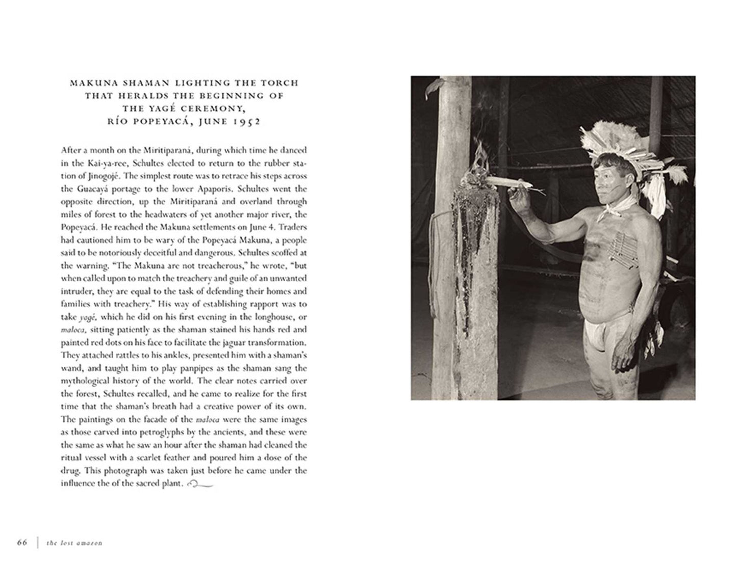 The Lost Amazon: The Pioneering Expeditions of Richard Evans Schultes