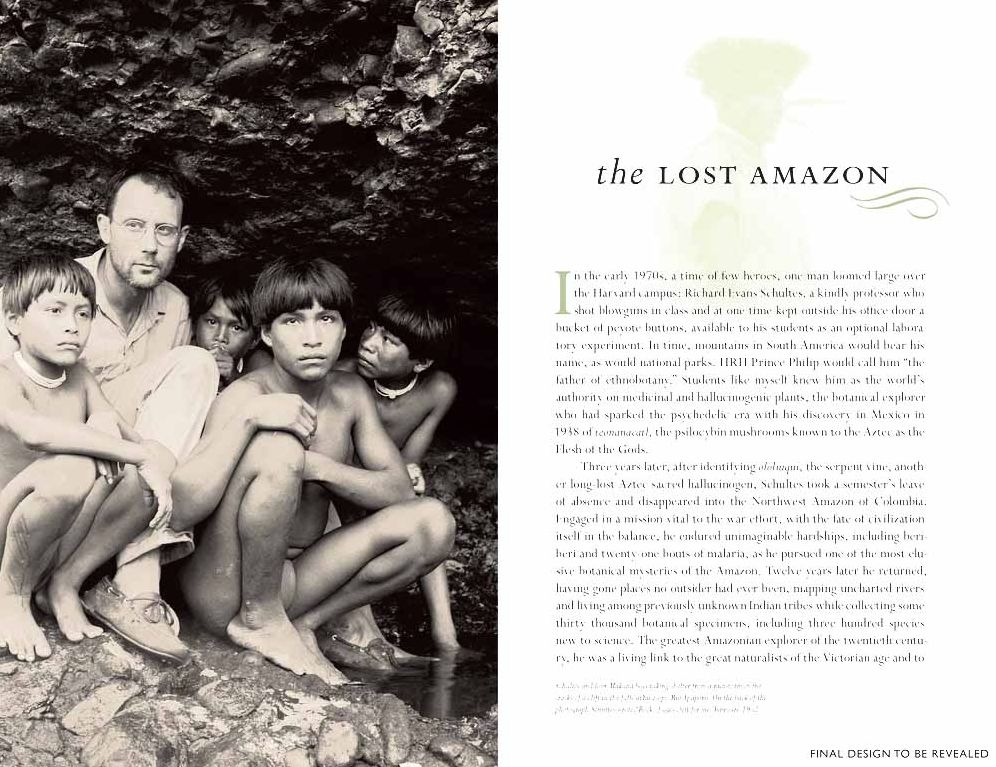 The Lost Amazon: The Pioneering Expeditions of Richard Evans Schultes