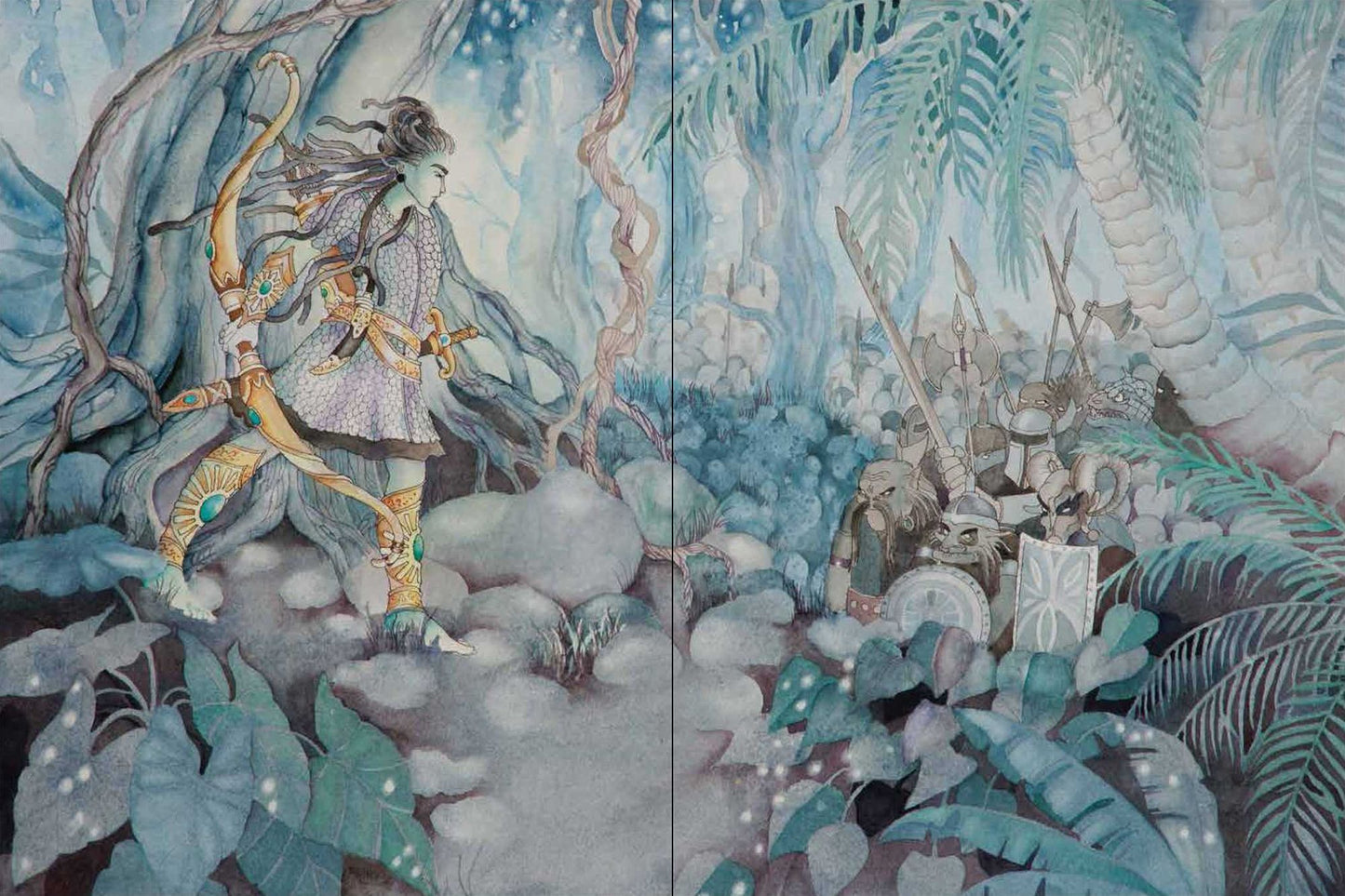 Queen of the Elements: An Illustrated Series Based on the Ramayana