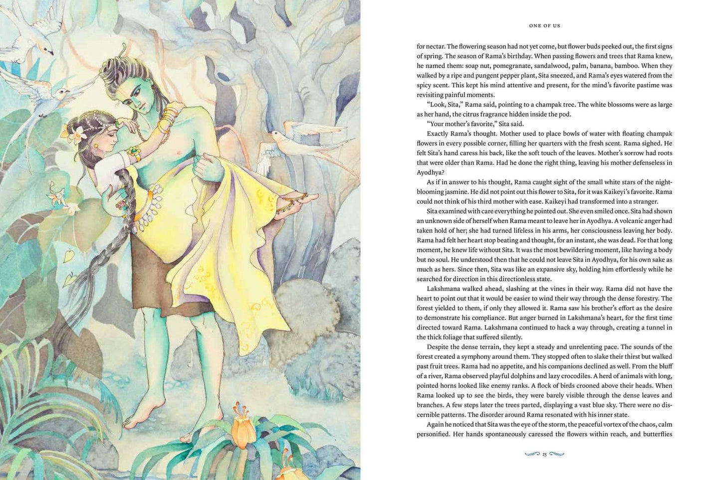 Queen of the Elements: An Illustrated Series Based on the Ramayana