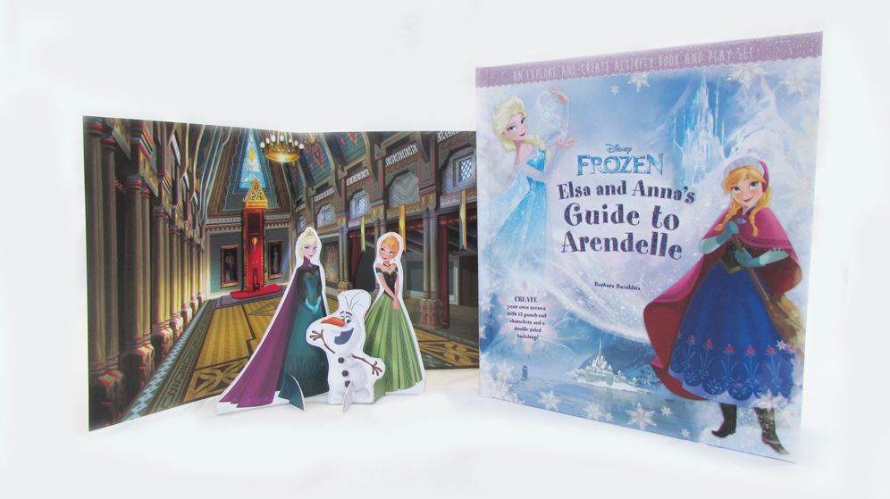 Disney Frozen: Elsa and Anna's Guide to Arendelle: An Explore-and-Create Activity Book and Play Set