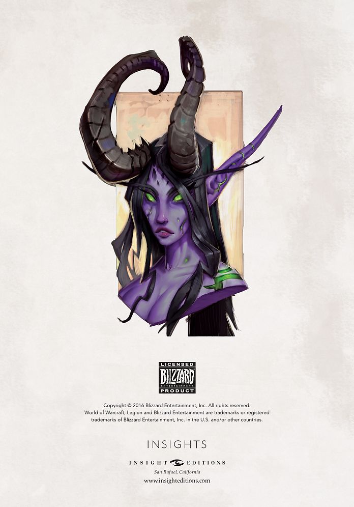 World of Warcraft: Legion Hardcover Blank Sketchbook