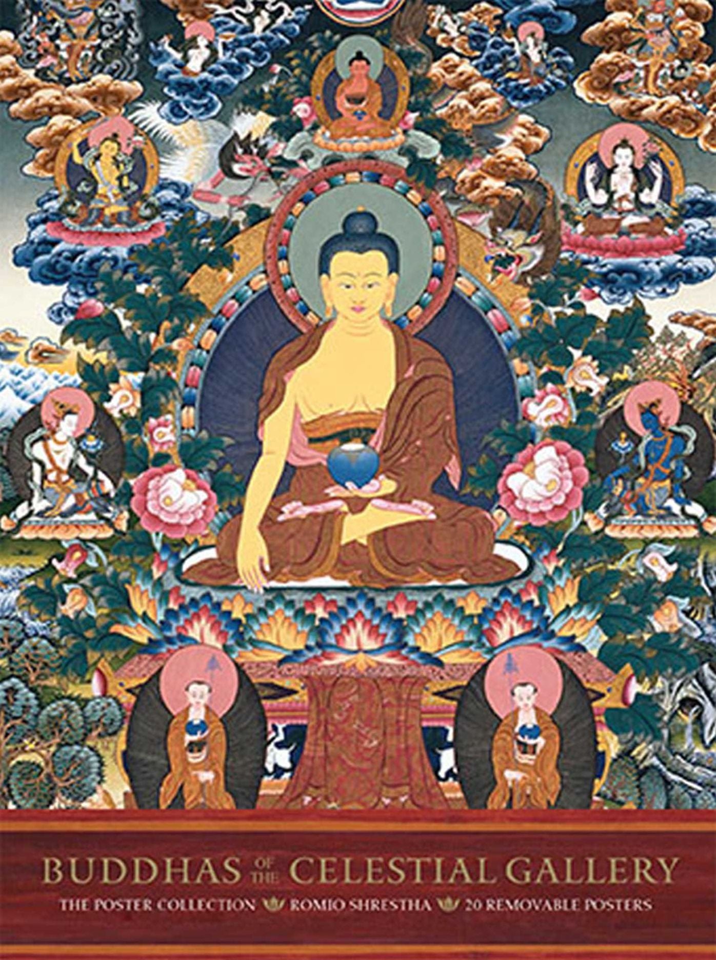 Buddhas of the Celestial Gallery: The Poster Collection: 20 Removable Posters