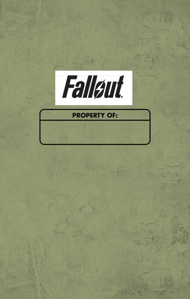 Fallout Hardcover Ruled Journal