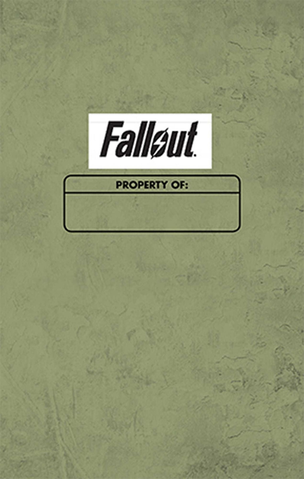 Fallout Hardcover Ruled Journal