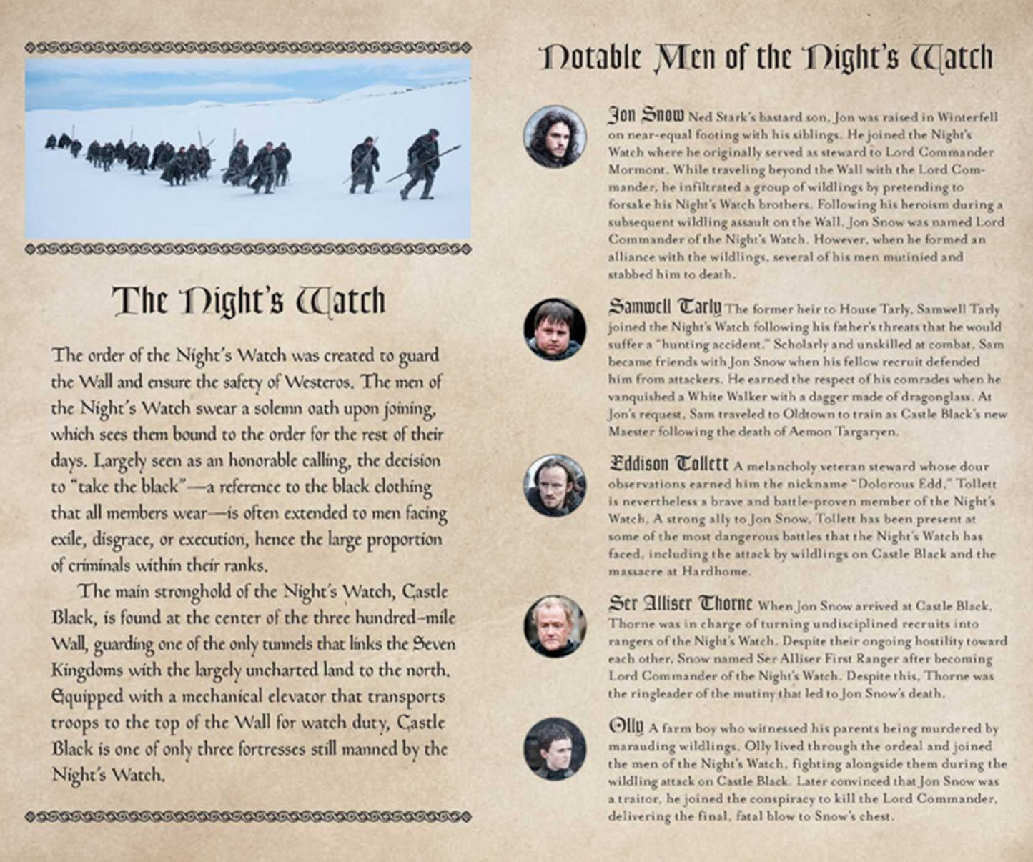 Game of Thrones: The Night's Watch Hardcover Ruled Journal