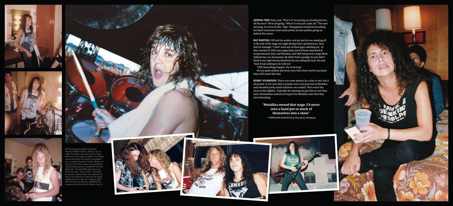 Metallica: Back to the Front: A Fully Authorized Visual History of the Master of Puppets Album and Tour
