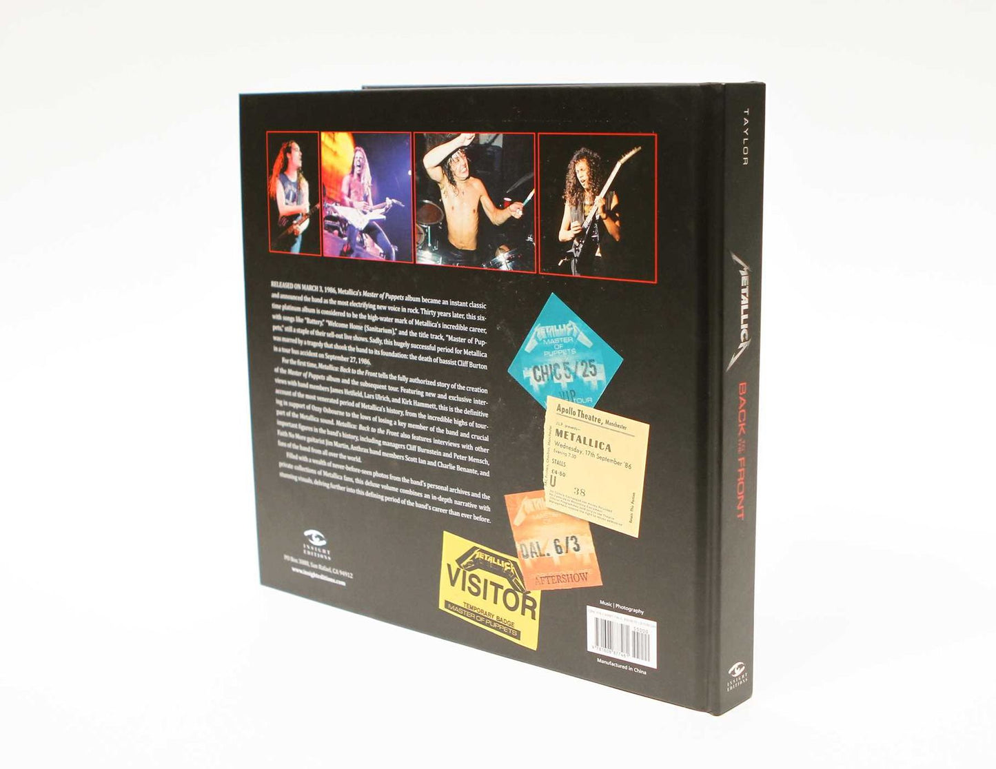 Metallica: Back to the Front: A Fully Authorized Visual History of the Master of Puppets Album and Tour