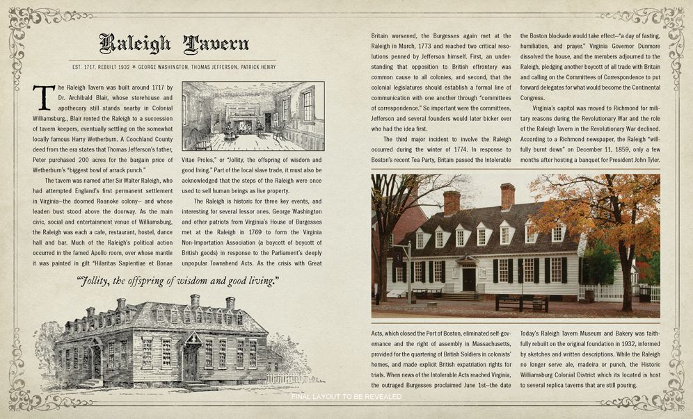 Taverns of the American Revolution