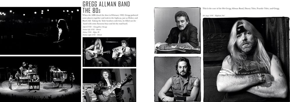 Les Brers: Kirk West's Photographic Journey with The Brothers: Forty Years of the Allman Brothers Band