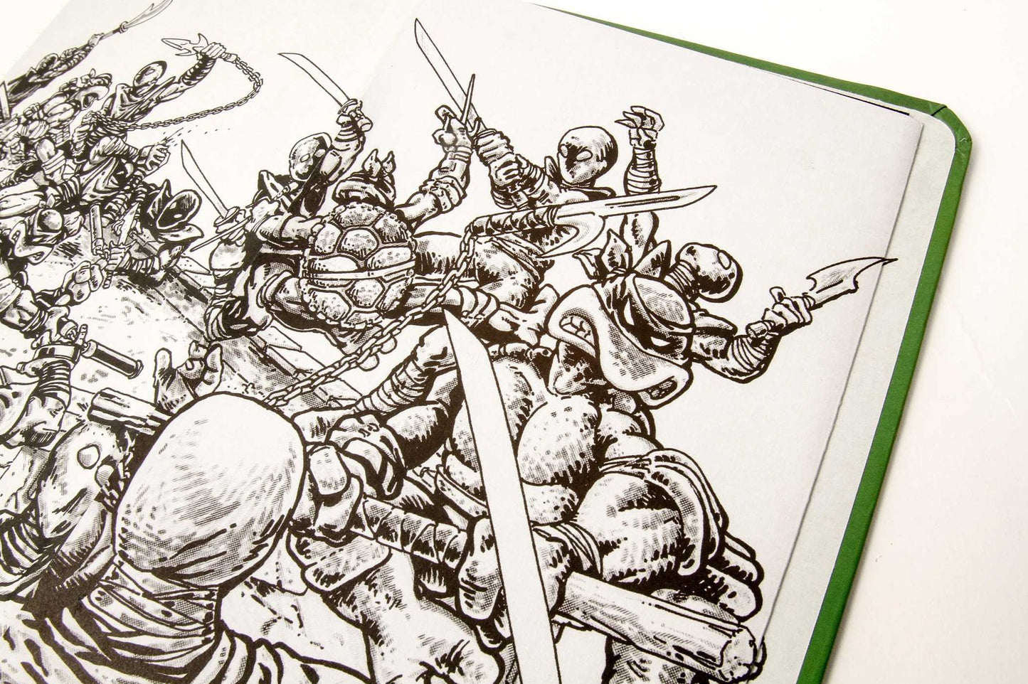 Teenage Mutant Ninja Turtles: Classic Hardcover Ruled Journal