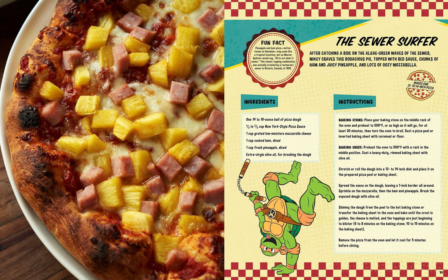 The Teenage Mutant Ninja Turtles Pizza Cookbook