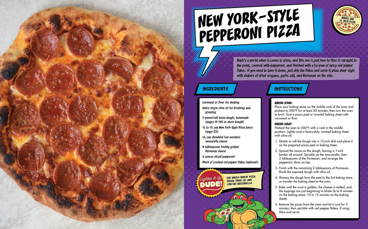 The Teenage Mutant Ninja Turtles Pizza Cookbook