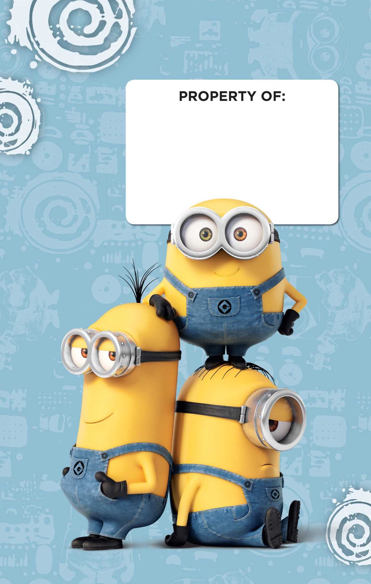 Minions Mania Hardcover Ruled Journal