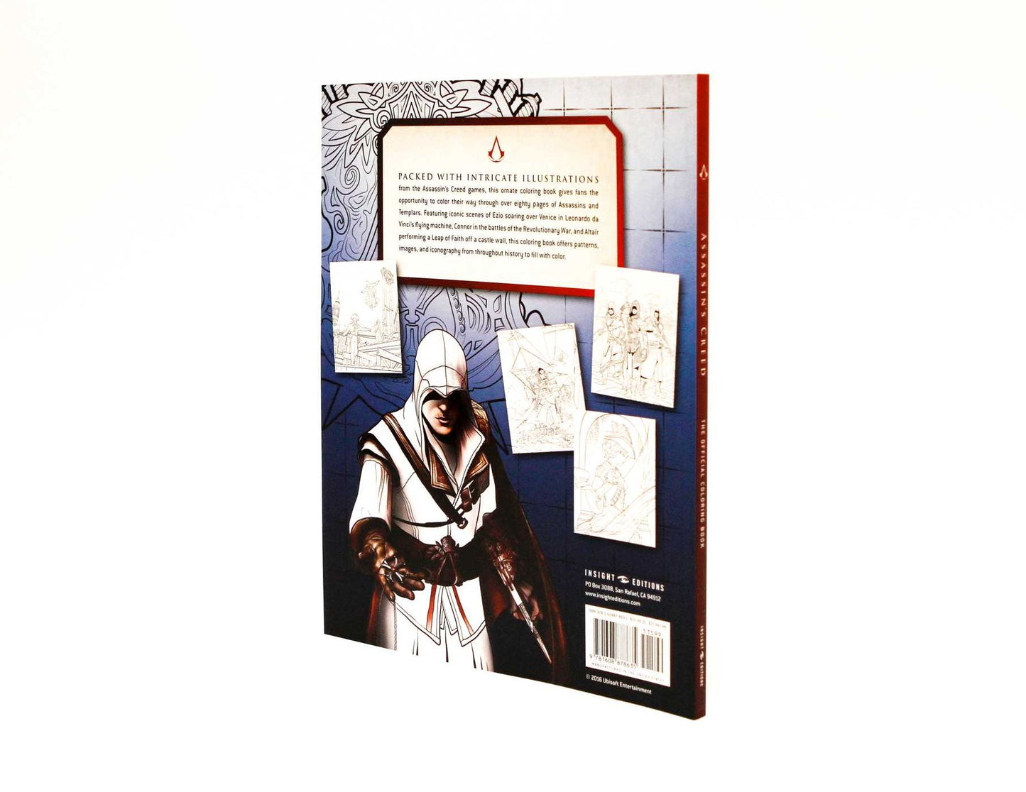Assassin's Creed: The Official Coloring Book