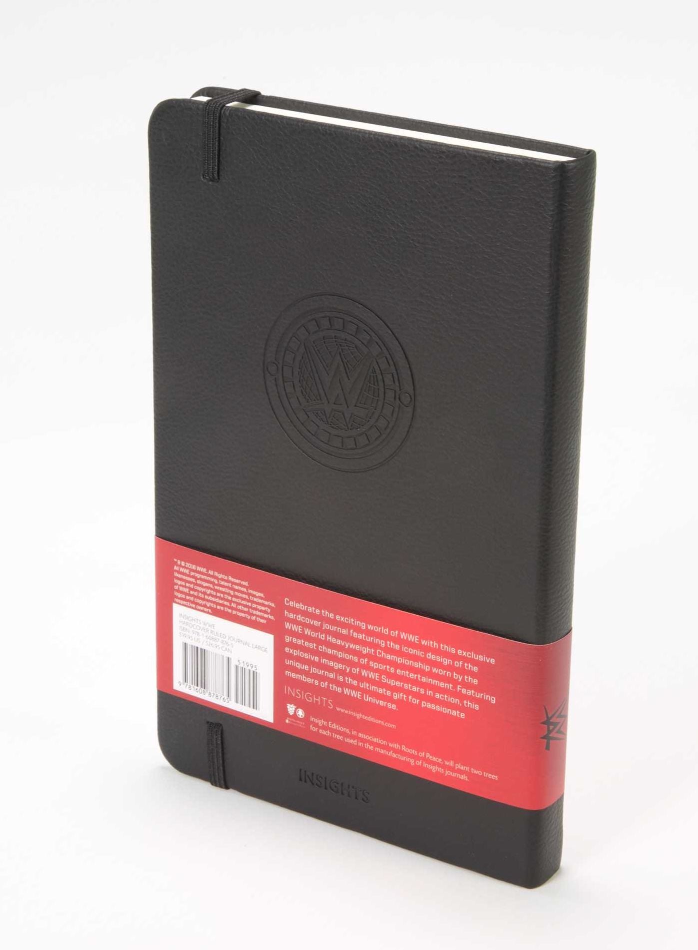 WWE Hardcover Ruled Journal