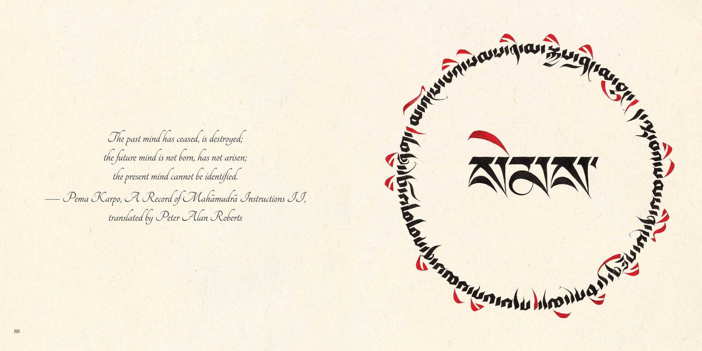 Sacred Scripts: A Meditative Journey Through Tibetan Calligraphy