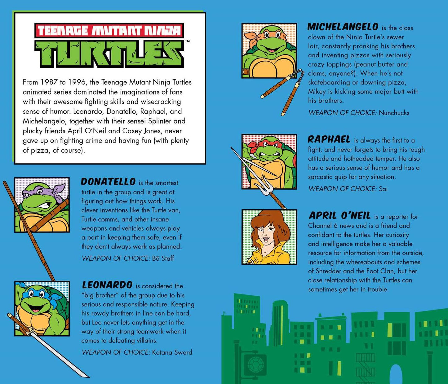 Teenage Mutant Ninja Turtles Retro Hardcover Ruled Journal