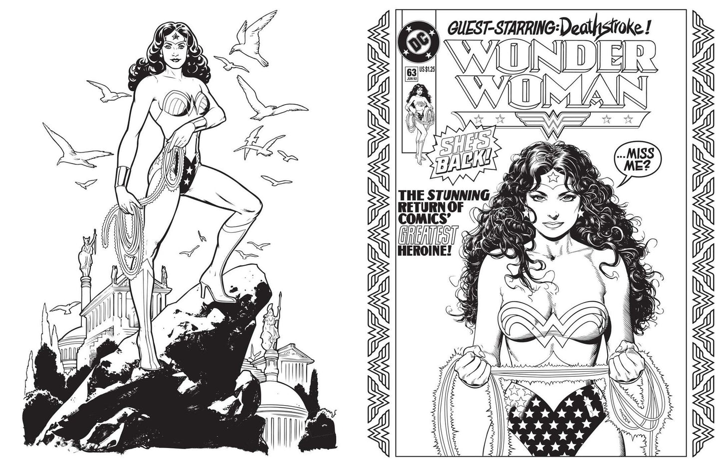 DC Comics: Wonder Woman Coloring Book
