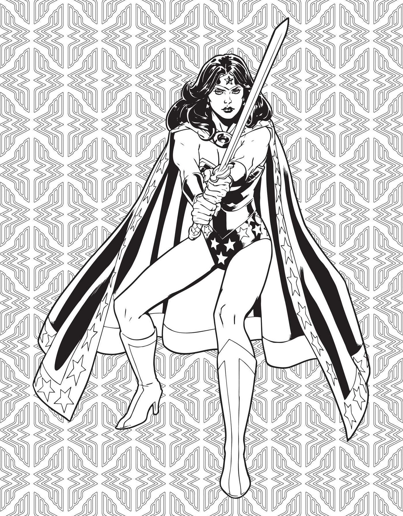 DC Comics: Wonder Woman Coloring Book