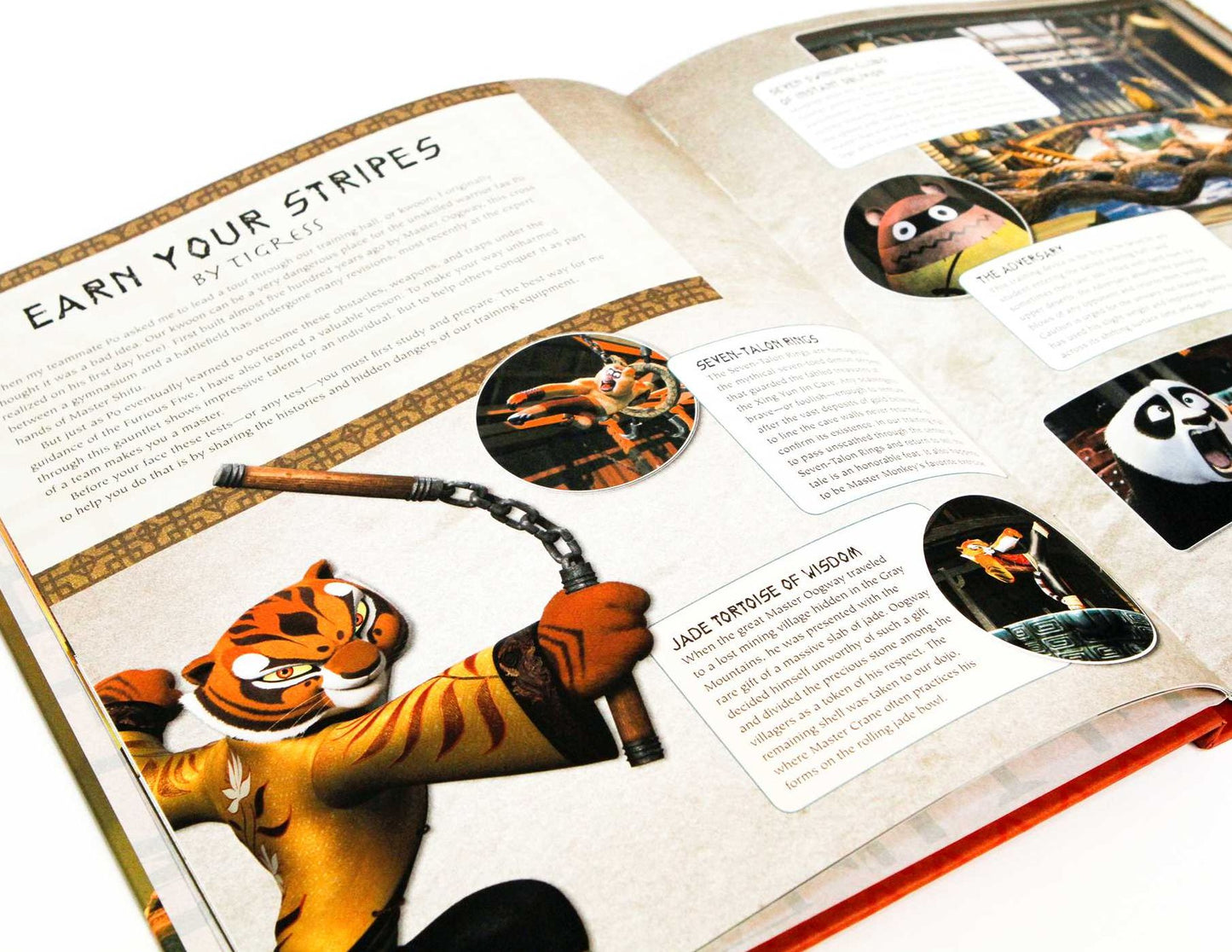 Kung Fu Panda: The Scroll of the Masters: An Explore-and-Create Activity Book and Play Set