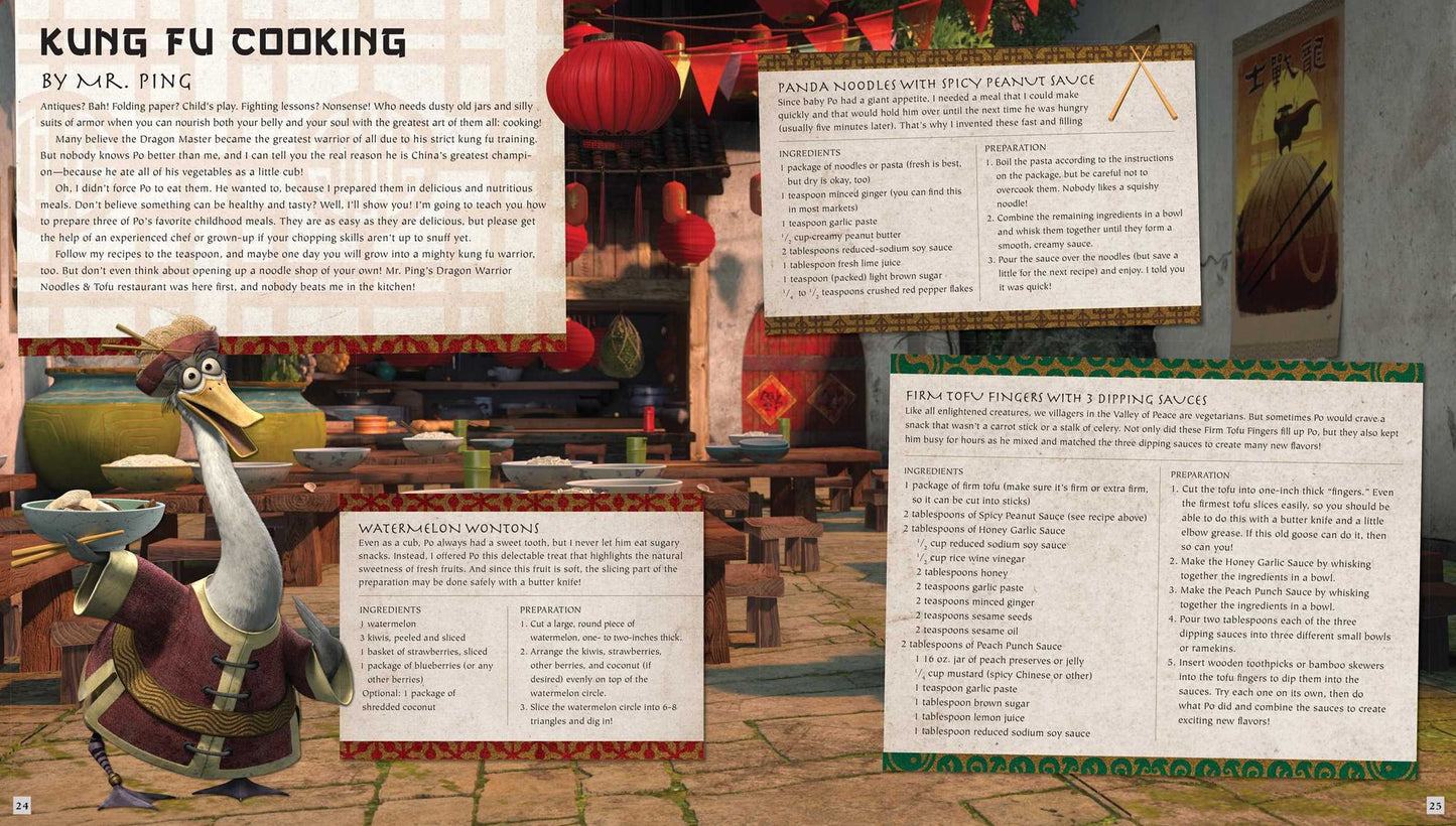 Kung Fu Panda: The Scroll of the Masters: An Explore-and-Create Activity Book and Play Set