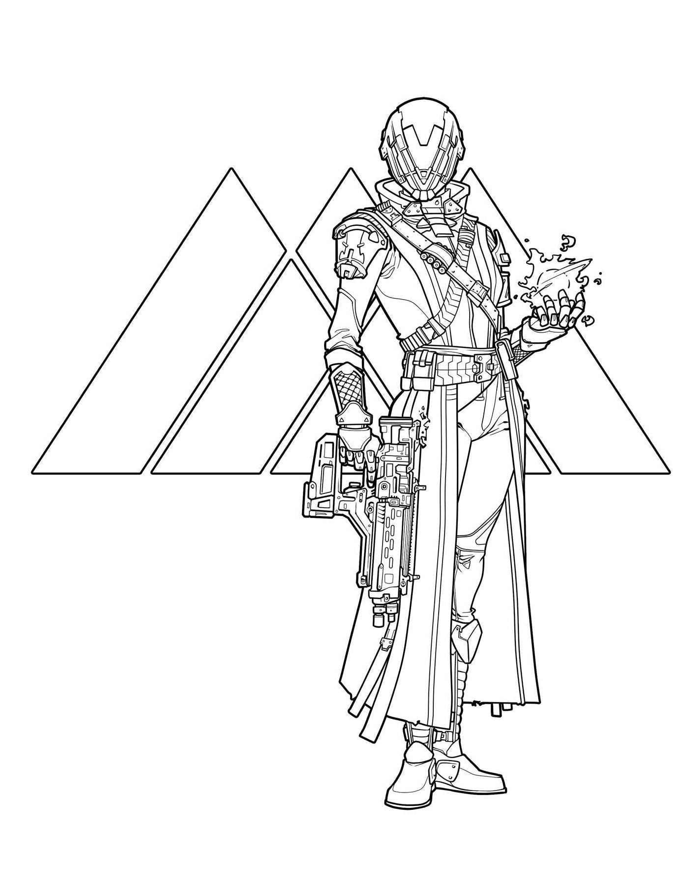 Destiny: The Official Coloring Book